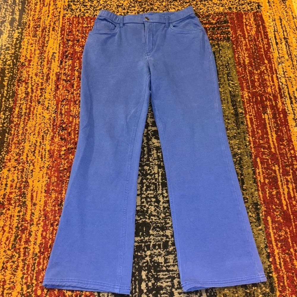 Denim and company size 12 petite blue pull on pants